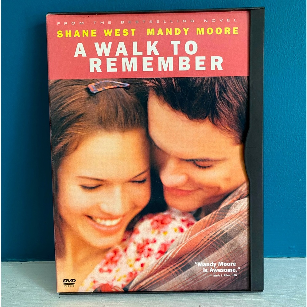 💖 A Walk To Remember DVD, Nicholas Sparks